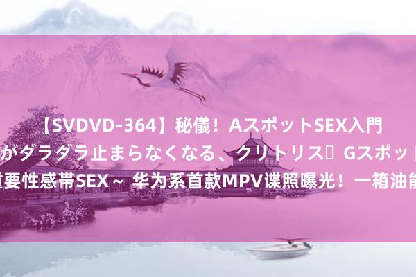 【SVDVD-364】秘儀！AスポットSEX入門 ～刺激した瞬間から愛液がダラダラ止まらなくなる、クリトリス・Gスポットに続く重要性感帯SEX～ 华为系首款MPV谍照曝光！一箱油能跑1000km，空气悬架＋鸿蒙系统