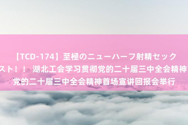 【TCD-174】至極のニューハーフ射精セックス16時間 特別版ベスト！！ 湖北工会学习贯彻党的二十届三中全会精神首场宣讲回报会举行