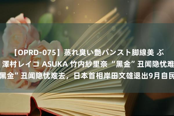 【OPRD-075】蒸れ臭い艶パンスト脚線美 ぶっかけゴックン大乱交 澤村レイコ ASUKA 竹内紗里奈 “黑金”丑闻隐忧难去，日本首相岸田文雄退出9月自民党总裁选举